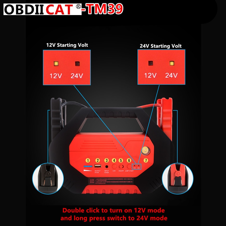 OBDIICAT-TM39  Ÿ 600A  Ÿ 12V/24V ..